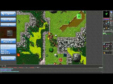 Let's Play Tibia: Secret Service Quest, TBI Missions 1 + 2. (ENG)
