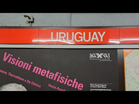 (Walkthrough) Stazione URUGUAY (M1 Metro Milano)
