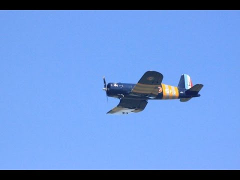 F4u Corsair Moki sound!! / 26. Modellfliegertreffen Anklam