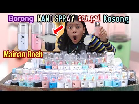 BERBURU NANO SPRAY MAINAN ANEH KELUAR ASAP SEPERTI HANTU ! Nangis Kejer