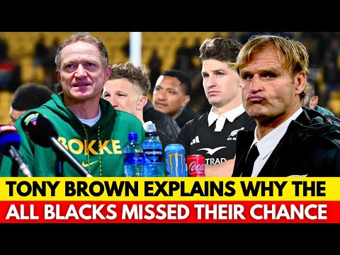 🚨TONY BROWN REVEALS THE TRUTH BEHIND HIS DECISION | SPRINGBOKS NEWS
