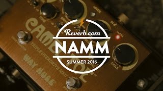 Video thumbnail for Way Huge Camel Toe Triple Overdrive at Summer NAMM 2016 by Reverb