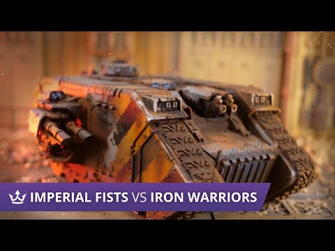 Imperial Fists vs Iron Warriors - Warhammer 40k Battle Report