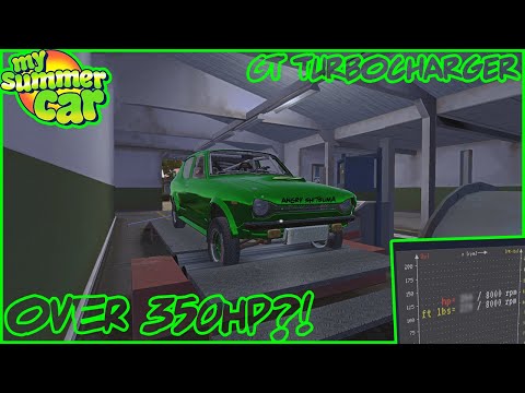 CAN WE REACH 350HP?! - My Summer Car Boring #2 |DonnerTechRacing Satsuma Turbocharger|