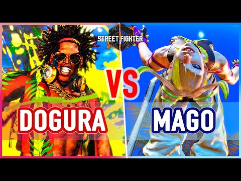 SF6 🔥 Dogura (Dee Jay) vs Mago (Juri) 🔥 Street Fighter 6
