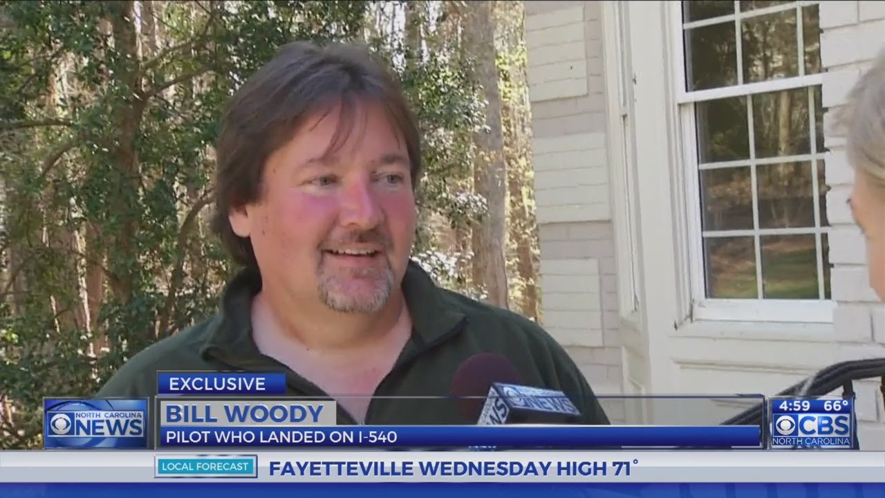 Pilot credited with making 'textbook' emergency landing along I-540 in Raleigh