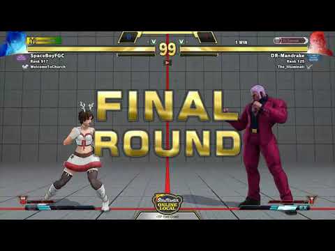 Spaceboy (Sakura) vs DR Mandrake (Urien)