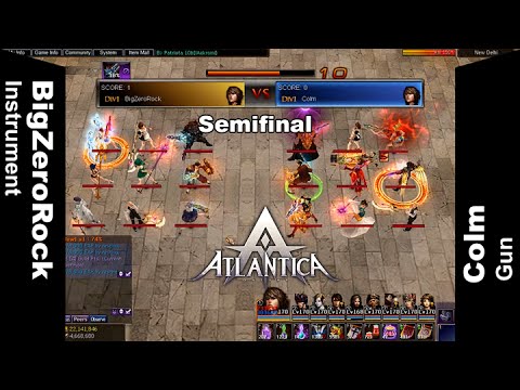 Sikyon Weekly 25/06/2016 PM: Semifinal - BigZeroRock vs Colm - Atlantica Online