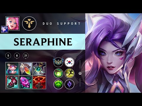 Seraphine Support vs Blitzcrank - KR Challenger Patch 25.24