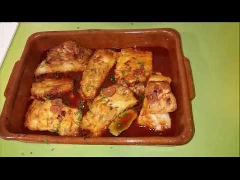 Receta de pescado: Bacalao a la llauna