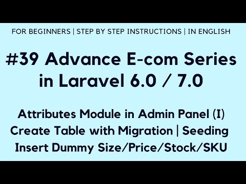172 Make E com Website in Laravel 6 | Export Products Excel with Headings | Maatwebsite 3 1