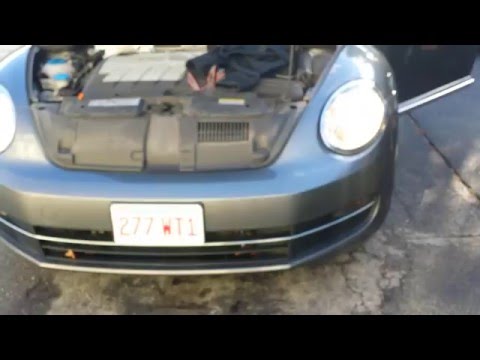 Volkswagen Beetle Headlight Bulb Replacement DIY