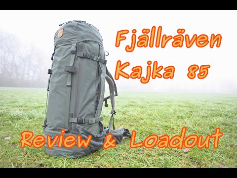 Review Fjällräven Kajka 85 Trekking-Rucksack & Wildnis Loadout in Lappland