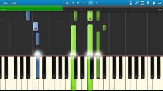 B.o.B - Not For Long ft. Trey Songz - Piano Tutorial - How To Play - Synthesia