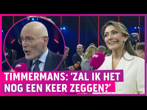 Formation already completed for elections, irritation for Timmermans!