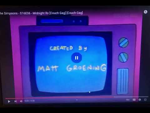 Worst Couch Gag Ever!