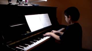 Gloria from the Order of Mass Accompaniment performed by Haniel - 10 Years Old