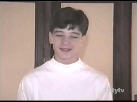JC Chasez auditioning for the new Mickey Mouse Club 1990