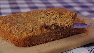 BOLO SADÁVEL COM AVEIA E GRANOLA | IMPOSSIVEL COMER SÓ UM PEDAÇO