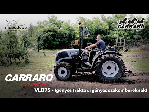 CARRARO COMPACT 75 VLB kabin nélküli ültetvény traktor HATALMAS ÁRESÉS