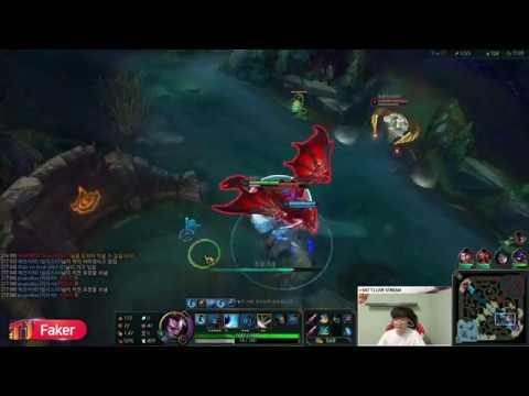 SKT T1 Faker Stream - Yasuo vs Viktor Mid (2/18/2019)