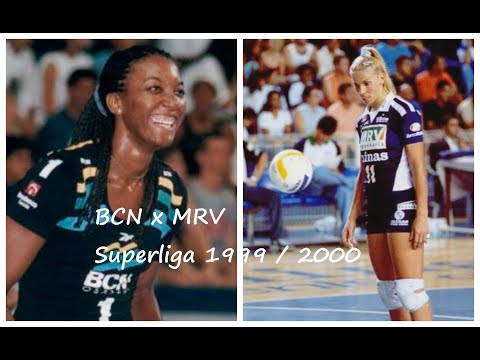 Superliga 1999/2000 - MRV Minas x BCN Osasco - 1º turno - Vôlei Feminino