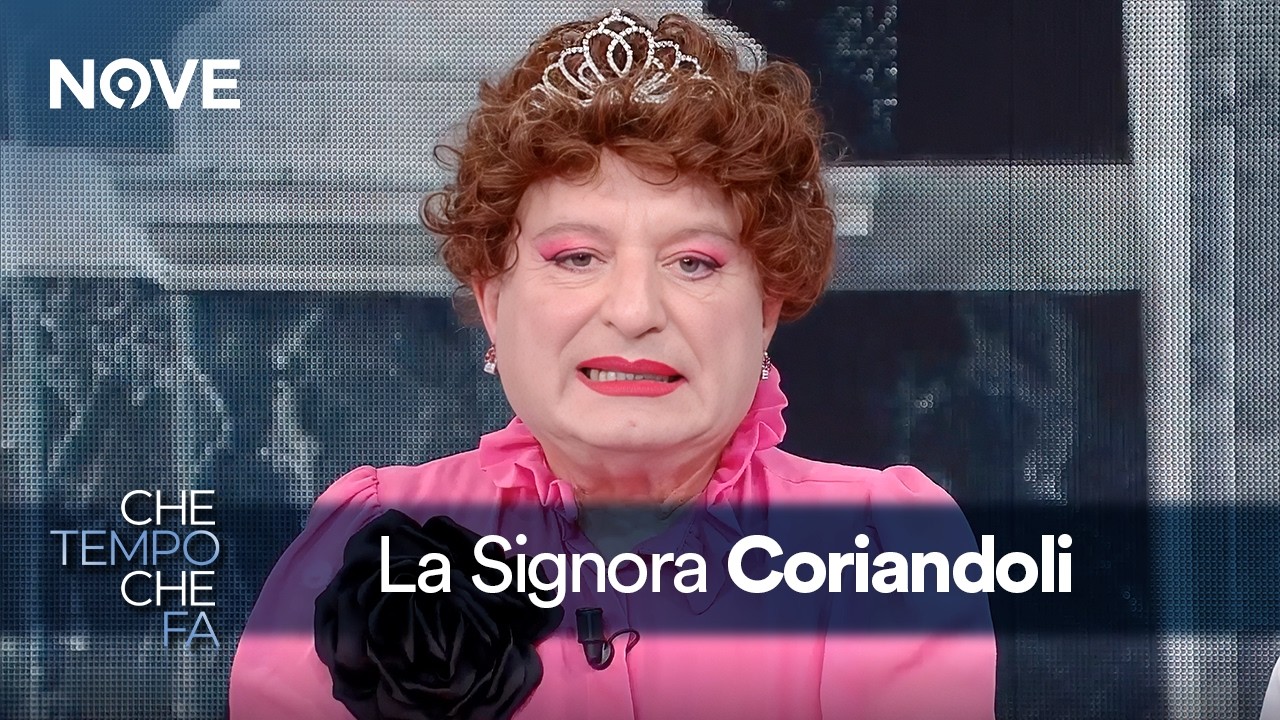La Signora Coriandoli e la storia d'amore tra la Palmira e il Teresio | Che tempo che fa