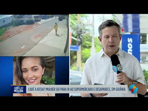 Mulher sai para ir ao supermercado e desaparece em Goiânia