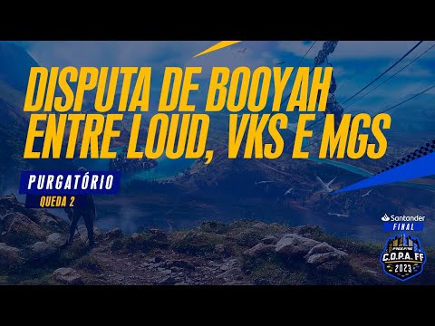FINAL C.O.P.A FF 2023 QUEDA 02 - BOOYAH DISPUTADÍSSIMO! | FREE FIRE ESPORTS BRASIL