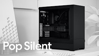 Fractal Design Pop Silent Clear 강화유리 (화이트)_동영상_이미지