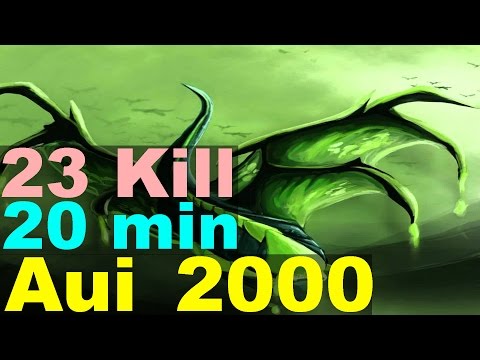 Aui_2000 Viper 7.03 Mission kill all 20 min GG pro Gameplay | Highlights — Dota 2