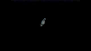 preview picture of video 'Celestron C8 Saturn from Seregno (MB) Italy'