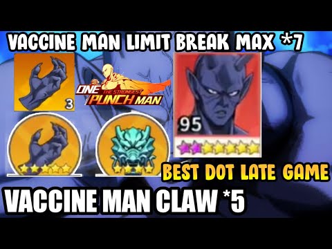 LIMIT BREAK 7 VACCINE MAN KEEPSAKE 5 ULTRA ULTIMATE SUBTERRANEAN KING - One Punch Man The Strongest