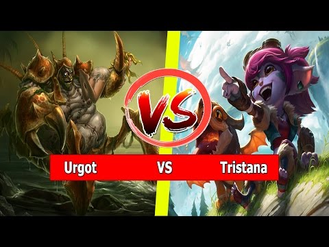 Urgot vs Tristana Solo Full Build | Who Is The Winner |