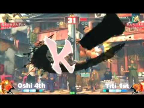 SF4:Mahoshojo Zangitan (Za) vs Chichi Monda (Ve) - Adachi 5on5 Exhibition - 10-01-2010