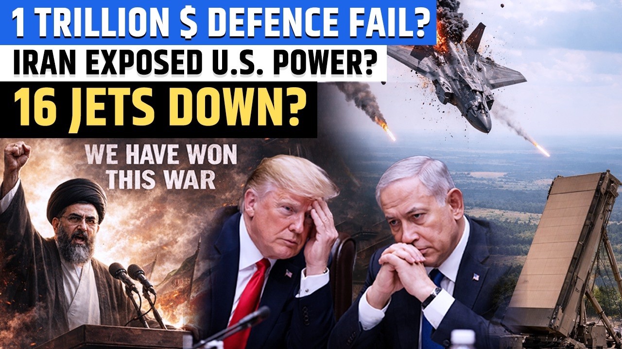 Iran vs USA War: F-35 Hit, THAAD Destroyed & USS Ford on Fire | Iran  Shocks the World