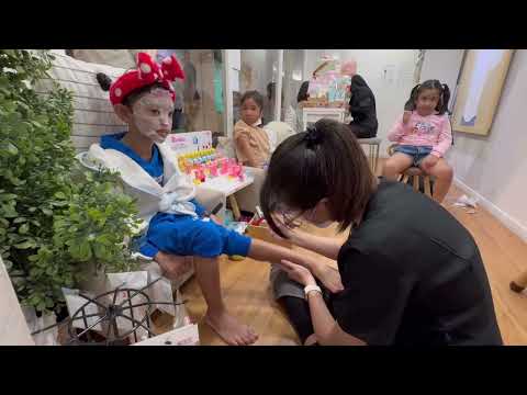 Lisa Isabel : Kids Spa On My Birthday