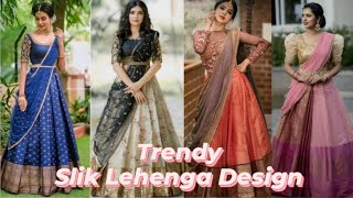 Latest Lehenga Saree Design | New Silk Lehenga Design Ideas 2021 | Partywear Lehenga Design |#shorts
