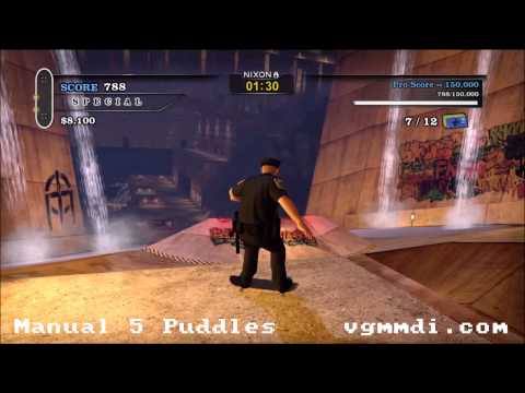 Tony Hawk's PS HD - Downhill Jam, All Objectives