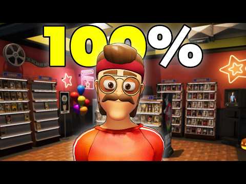 I Played 100% of Retro Video Store Simulator