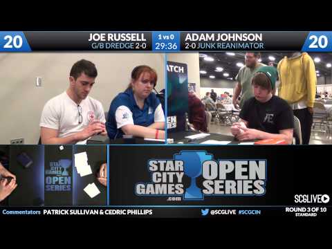 SCGCIN - Standard - Round 3 - Joe Russell vs Adam Johnson