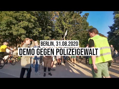 31.08.2020 Demo gegen Polizeigewalt #Querdenken #QuerCampen #Querdenker #Protestcamp #Camp #DemoCamp