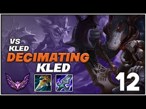 DECIMATING KLED - Renekton vs Kled 10/0/1 - [Patch 13.4]