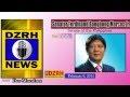 Sen. Bongbong Marcos - DZRH Interview by Deo ...