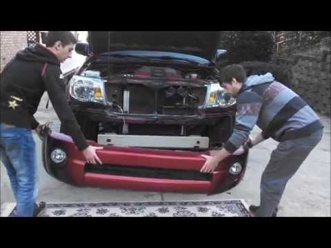 Toyota Tacoma Front Bumper Removal