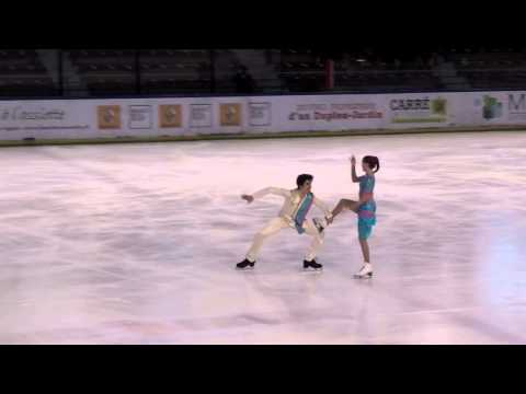 Angelique Abachkina & Louis Thauron FD French Junior Nationals 2015