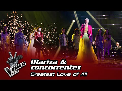 Mariza & contestants - "Greatest Love of All" | 1st Live Show | The Voice Kids