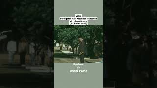 Download lagu Video Peringatan Hari Kesaktian Pancasila di Lubang Buaya (1973) #shorts mp3