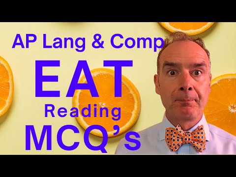Ap Lang 2020 Practice Exam 3 Mcq
