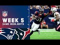 Patriots vs. Texans Week 5 Highlights | NFL 2021